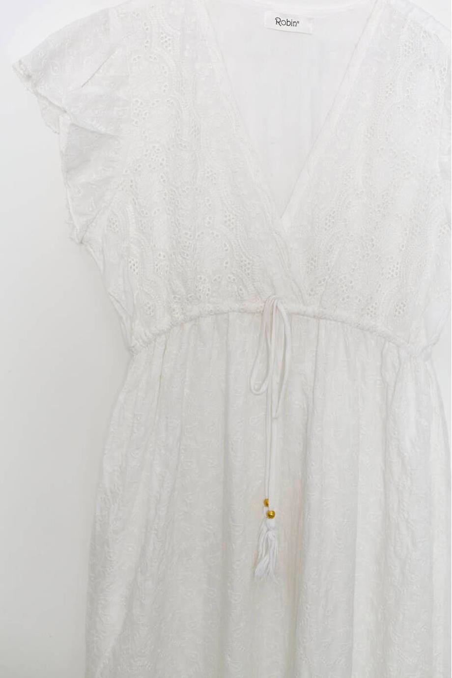 ROBİN-GEZİCİM38664-2Y5 ROBİN ELBİSEEKRU