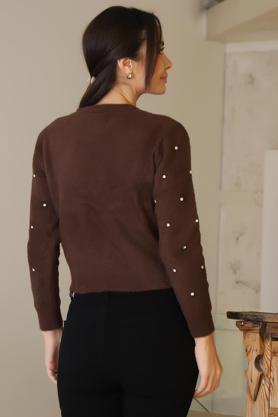 ROBİN-GEZİCİT95044-2K6 ROBİN TRİKO-KAHVE