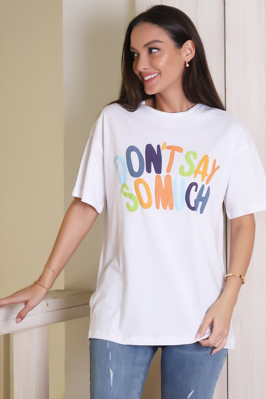 S0010672-2Y2 BUSEM TSHIRTBEYAZ