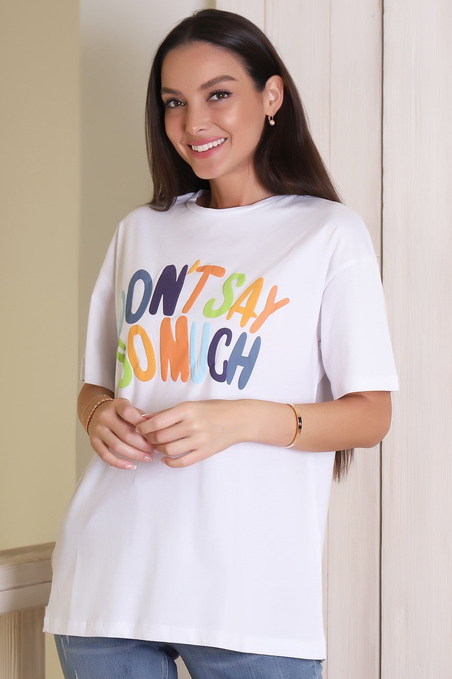 S0010672-2Y2 BUSEM TSHIRTBEYAZ