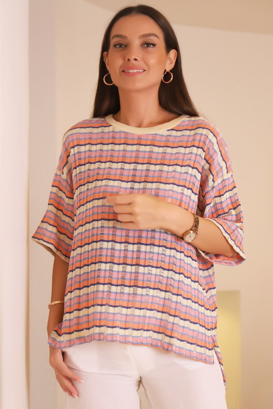 S0011454-2Y2 BUSEM TSHIRTBEJ ORANJ