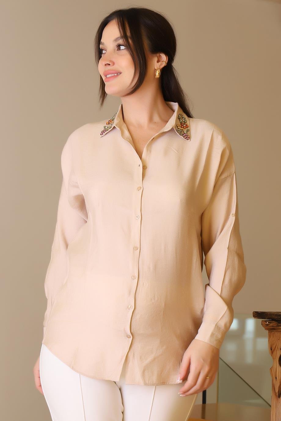 SALOON3210-2Y5 SALOON GÖMLEKBEJ