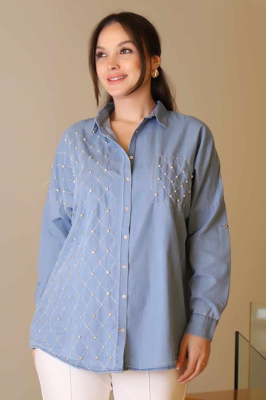 SALOON4744-2Y5 SALOON GÖMLEKKOT