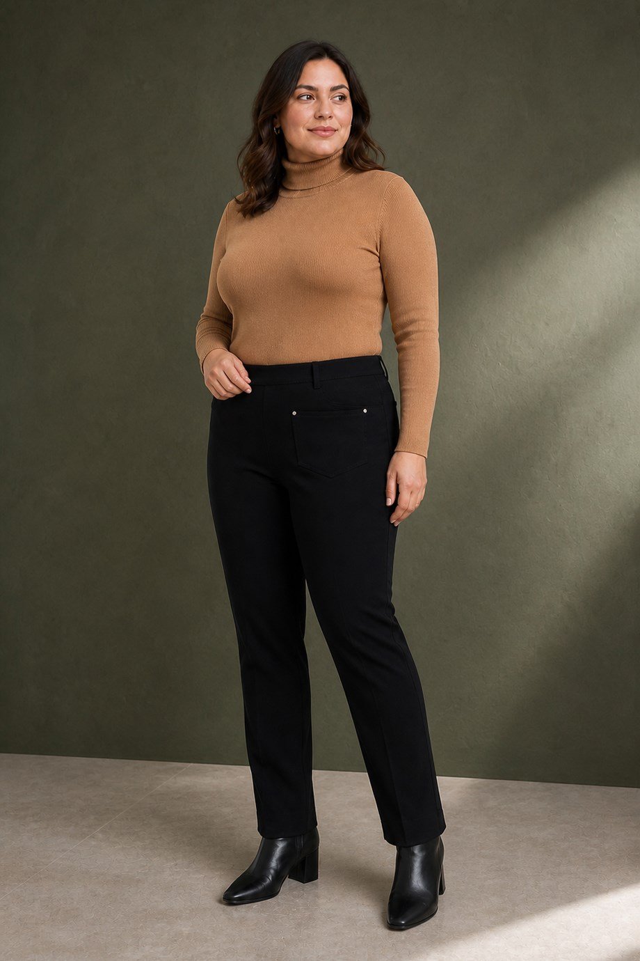 Serpil Tanrıverdi6045-2K7 SERPİL TANRIVERDİ PANTOLON-SİYAH