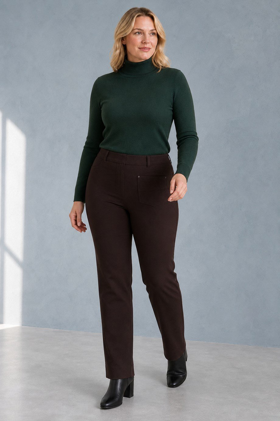 Serpil Tanrıverdi6045-2K7 SERPİL TANRIVERDİ PANTOLON-KAHVE