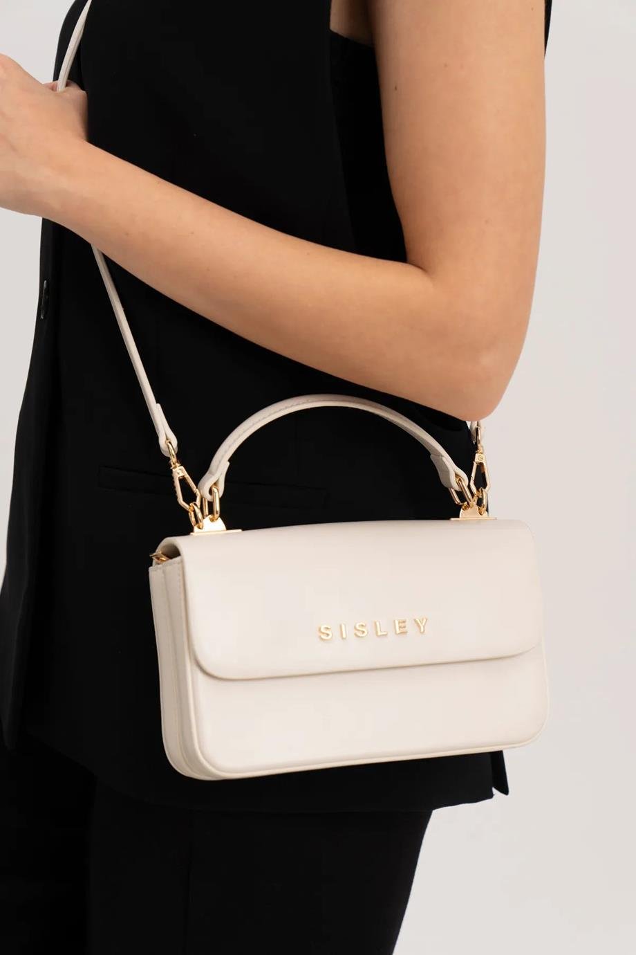 SISLEY-BENETTON014-2Y4 SISLEY ÇANTABEYAZ