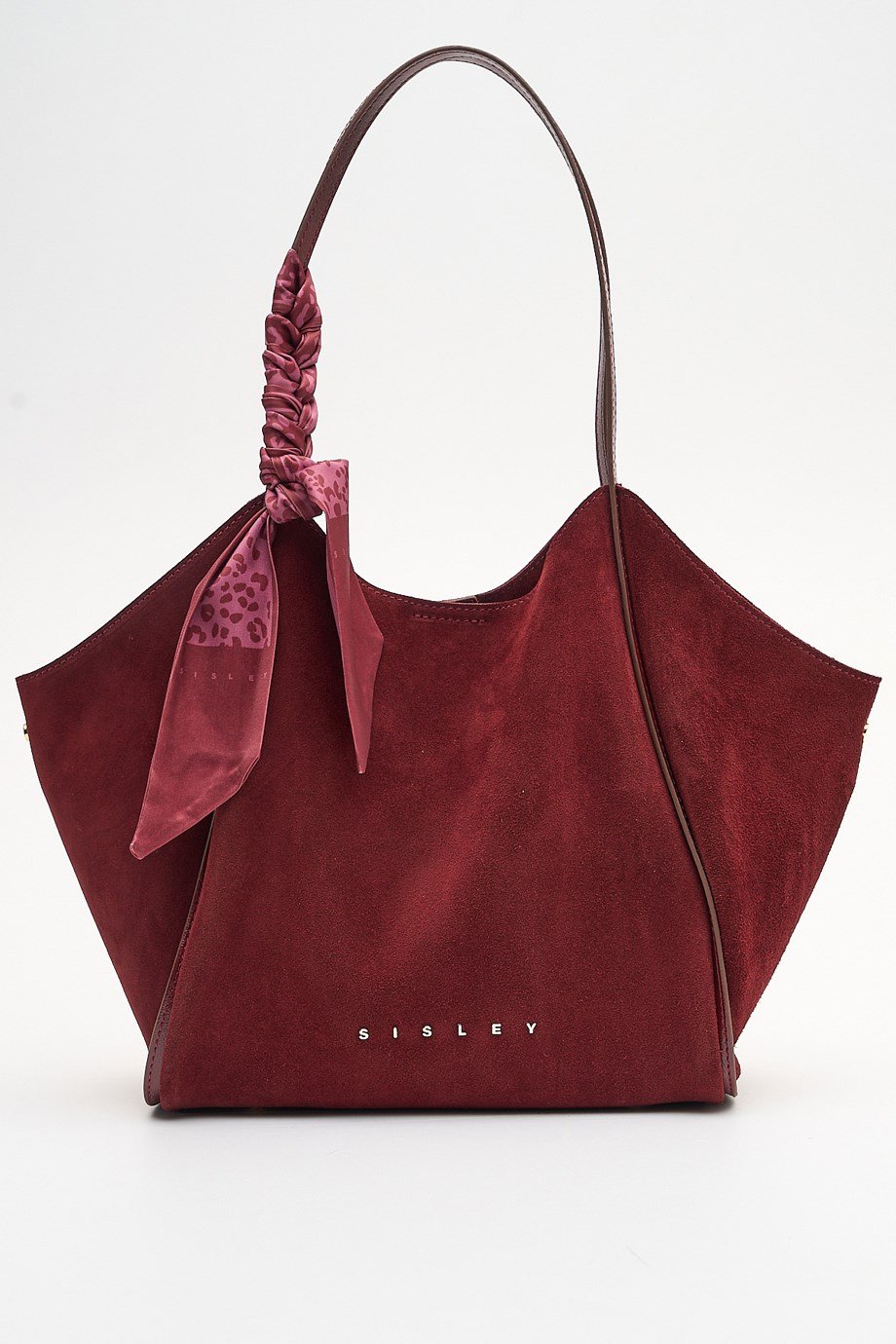 SISLEY-BENETTON519-2K7 SİSLEY ÇANTA-BORDO