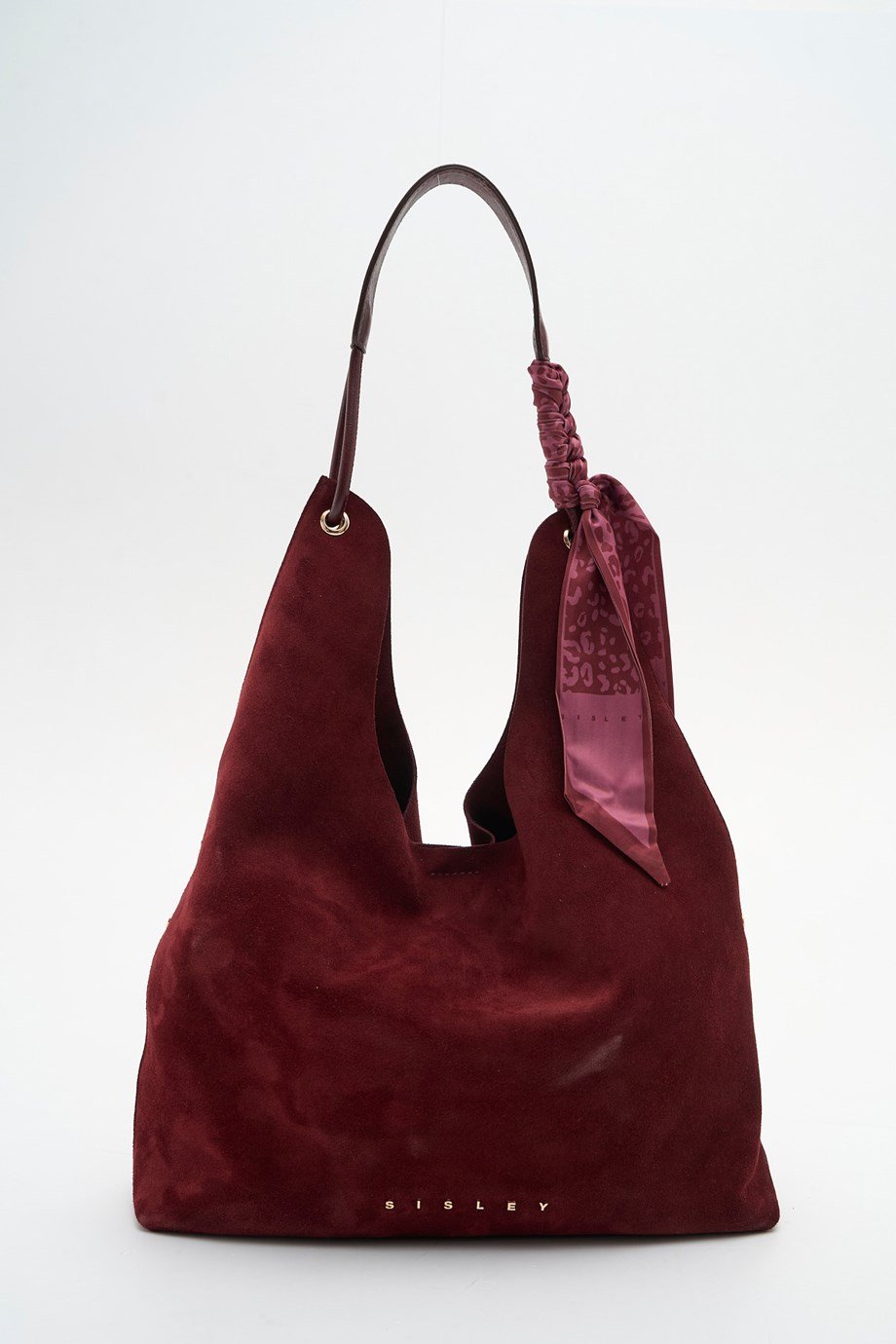 SISLEY-BENETTON524-2K7 SİSLEY ÇANTA-BORDO