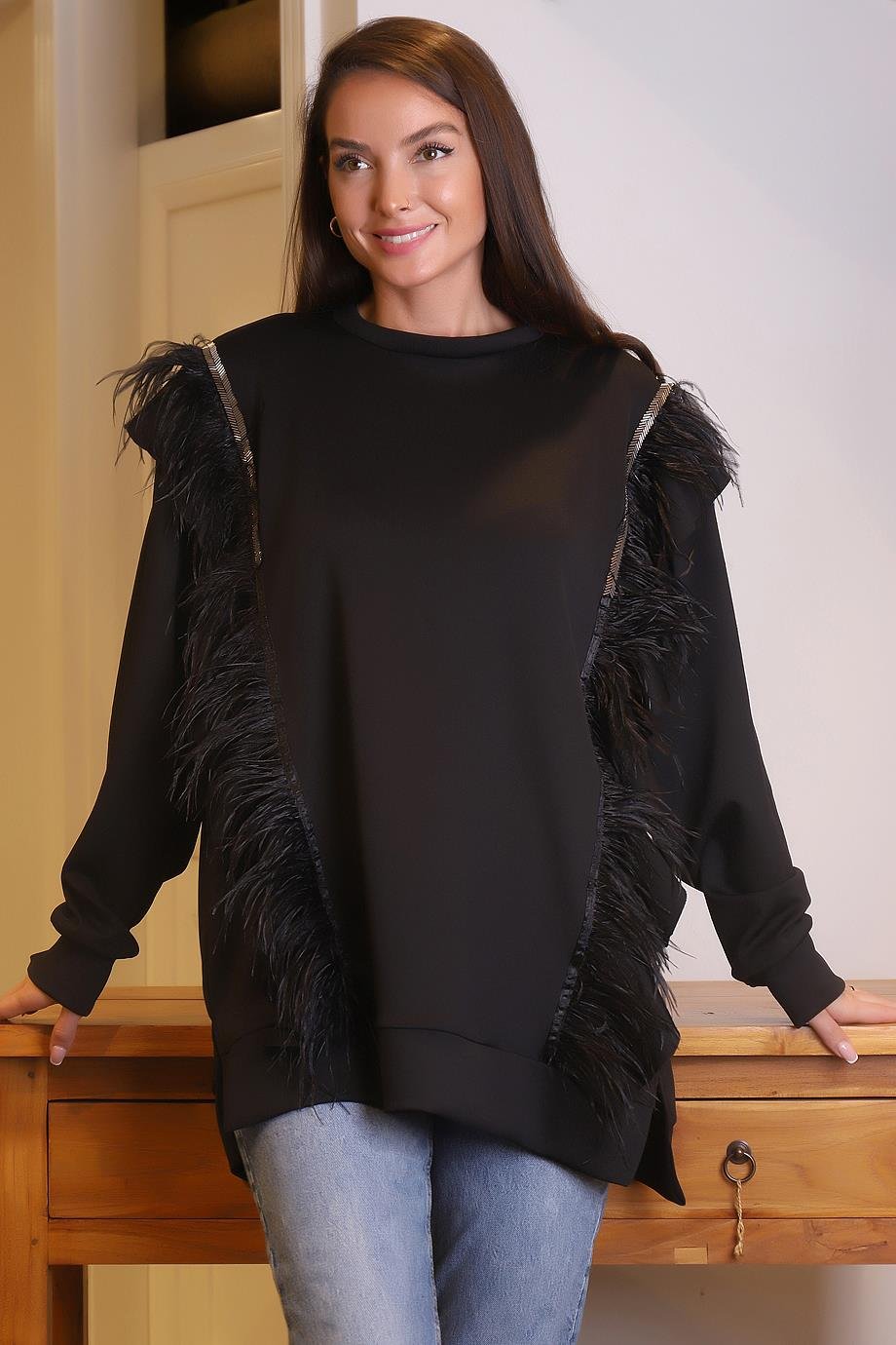SOUL OF MOOR7006-2K4 MOOR SWEATSİYAH
