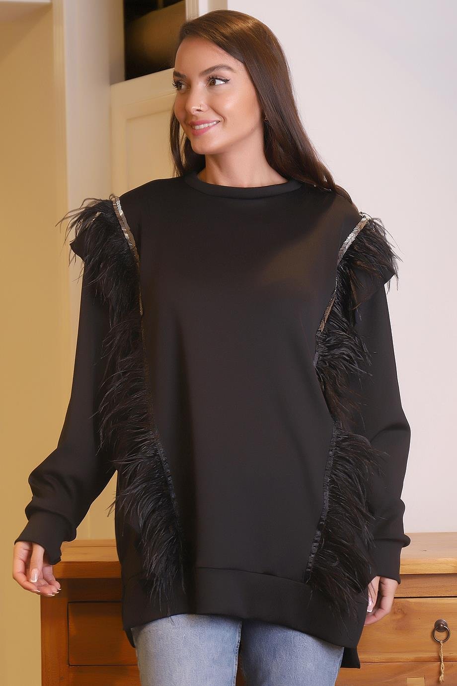 SOUL OF MOOR7006-2K4 MOOR SWEATSİYAH