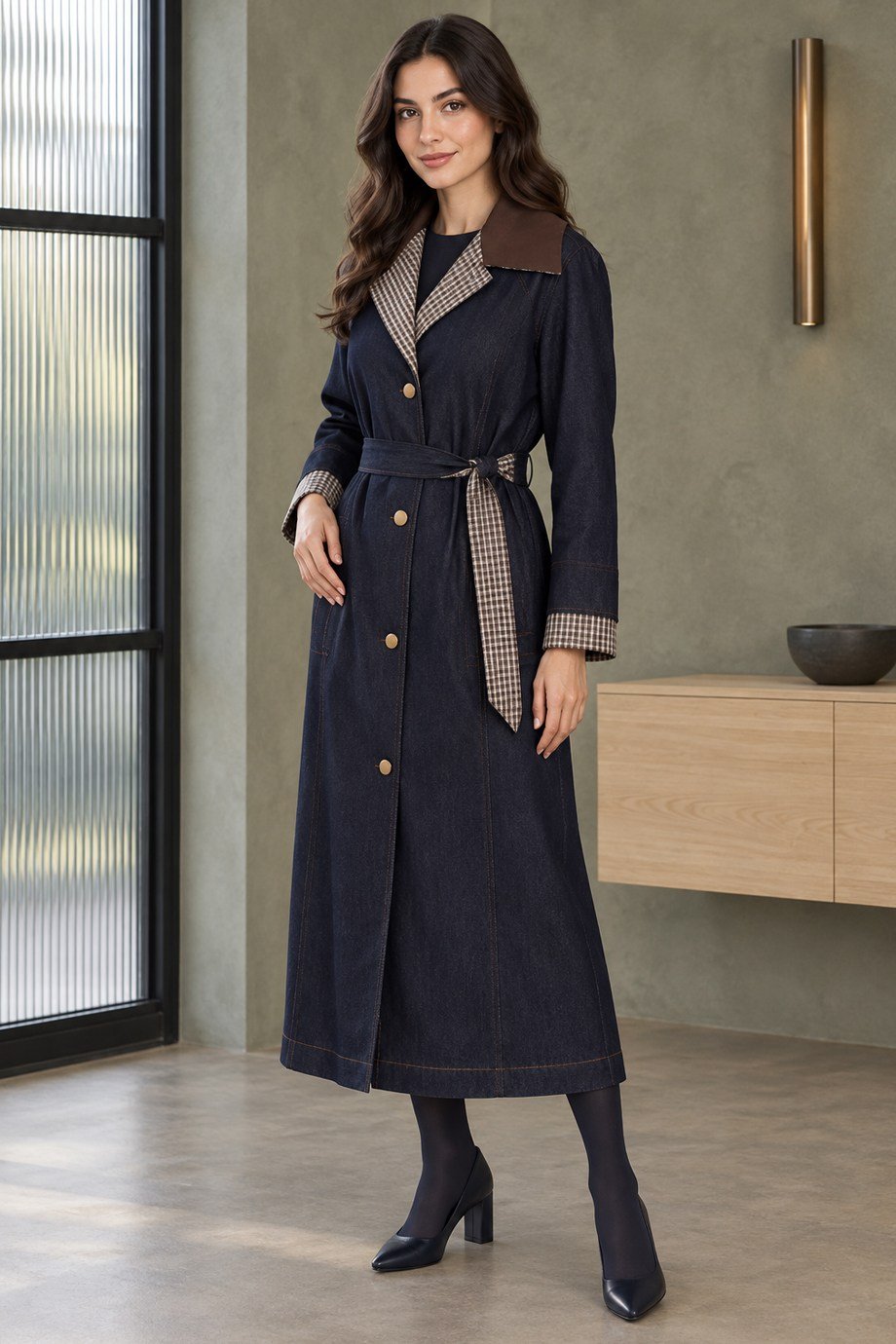 SOUL32479-2K7 SOUL TRENCH-NAVY