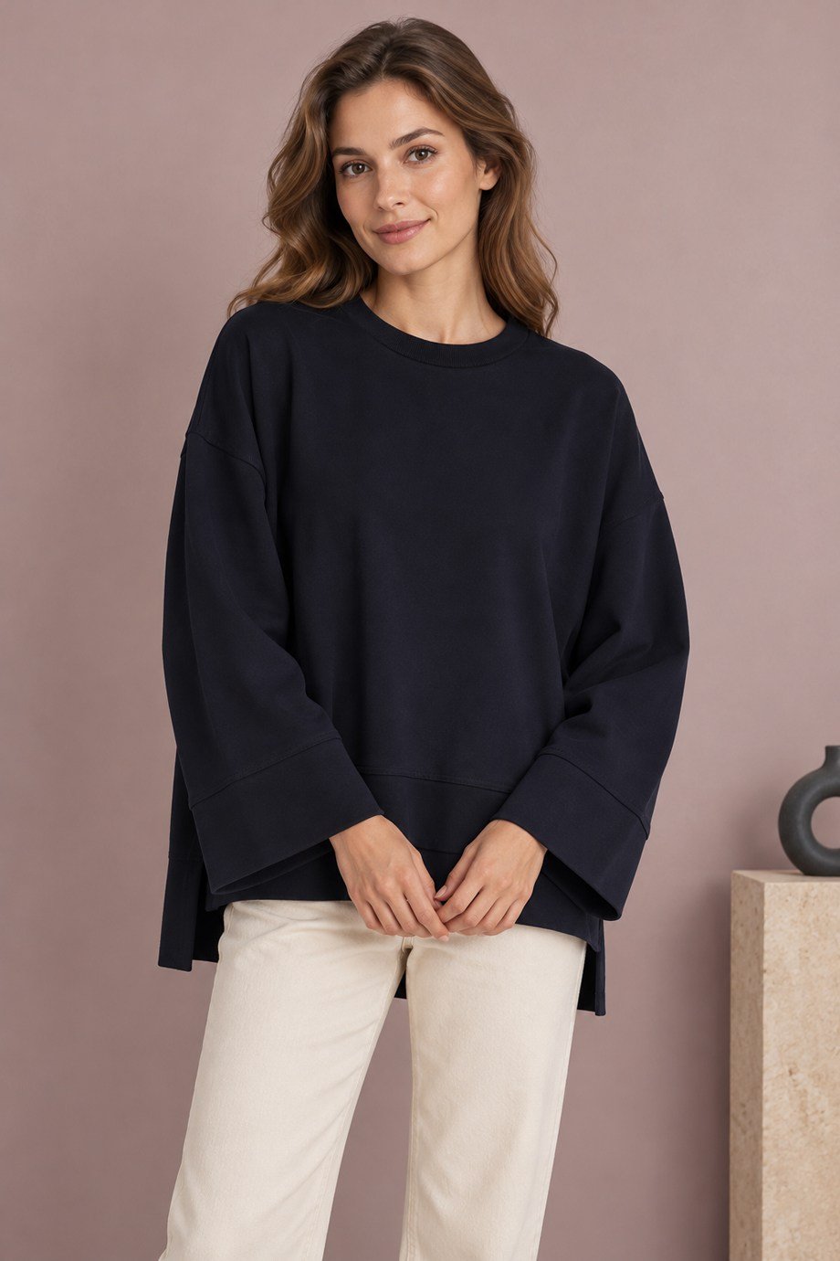 SOUL32560-2K7 SOUL BLUZ-NAVY