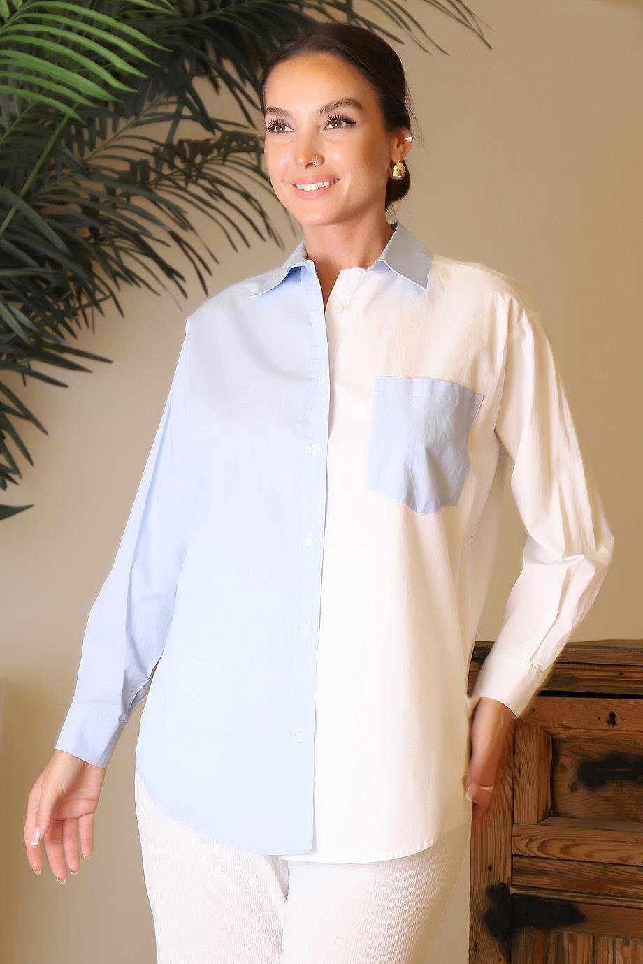 SY COOL8104-2Y4 SY COLL TUNİKMAVİ