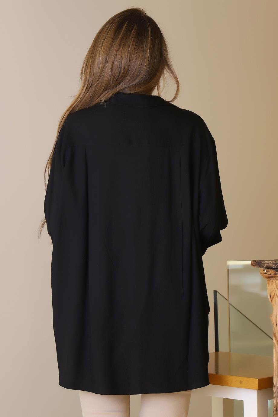 SY COOL8124-2Y5 SY COLL TUNİKSİYAH