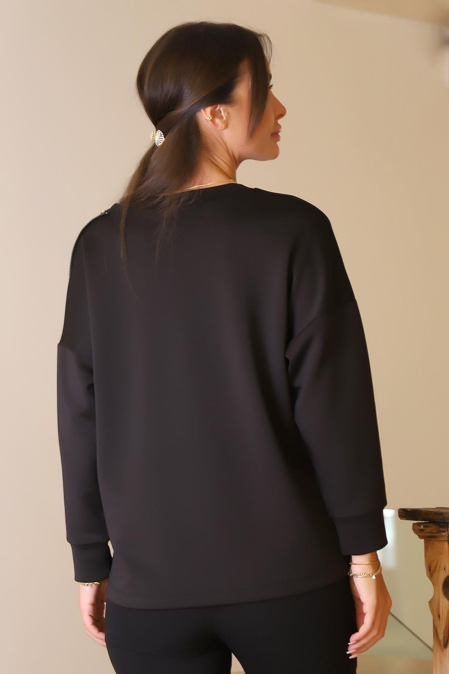 TOLGA SARAÇOĞLU11097-2K6 T.SARAÇOĞLU SWEATSİYAH