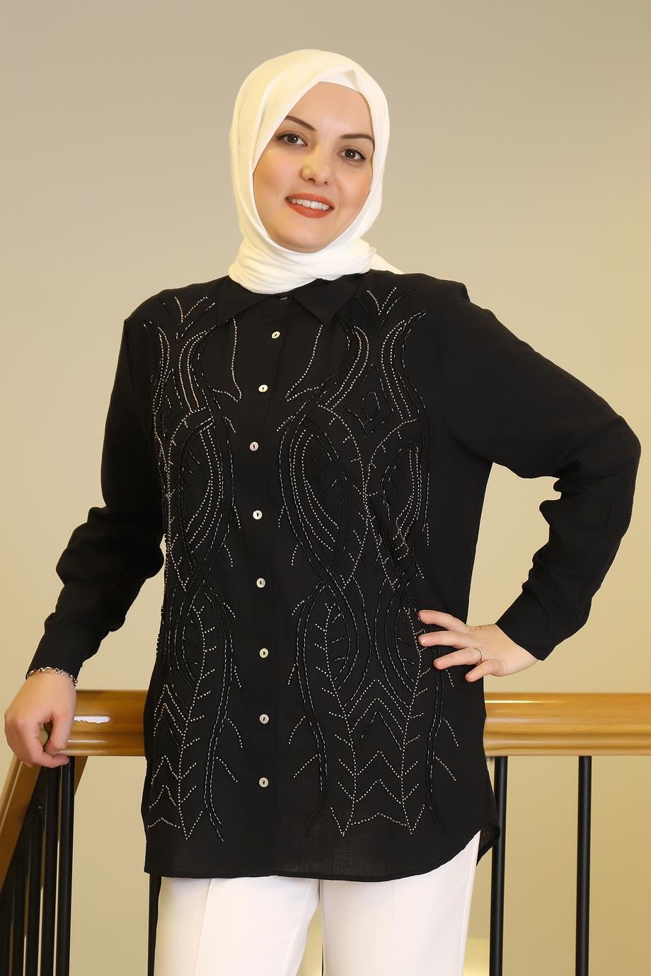 TOUCHE25Y2FIU043-2Y5 TOUCHE GÖMLEKSİYAH