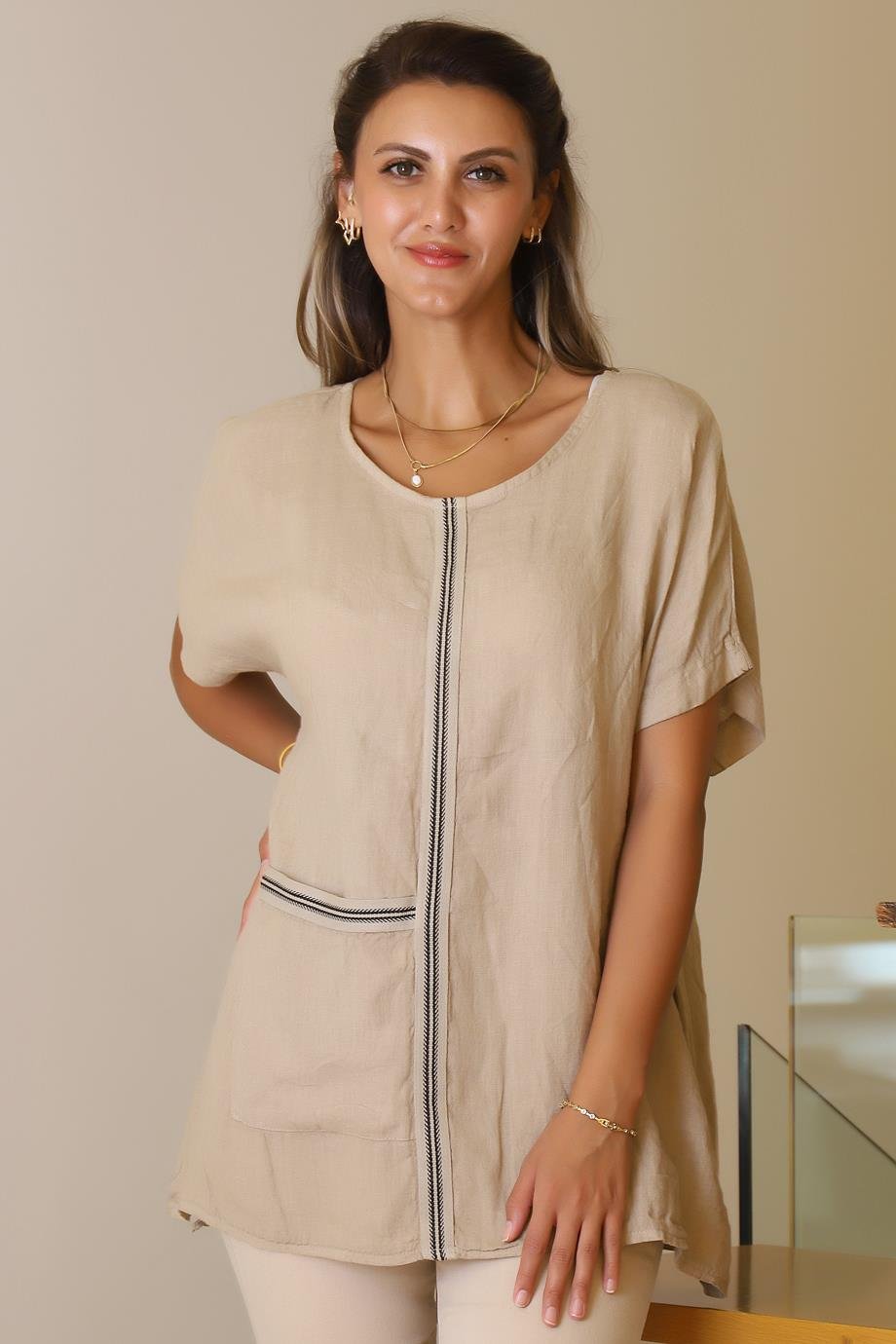 VELA13746-2Y5 VELA BLUZBEJ