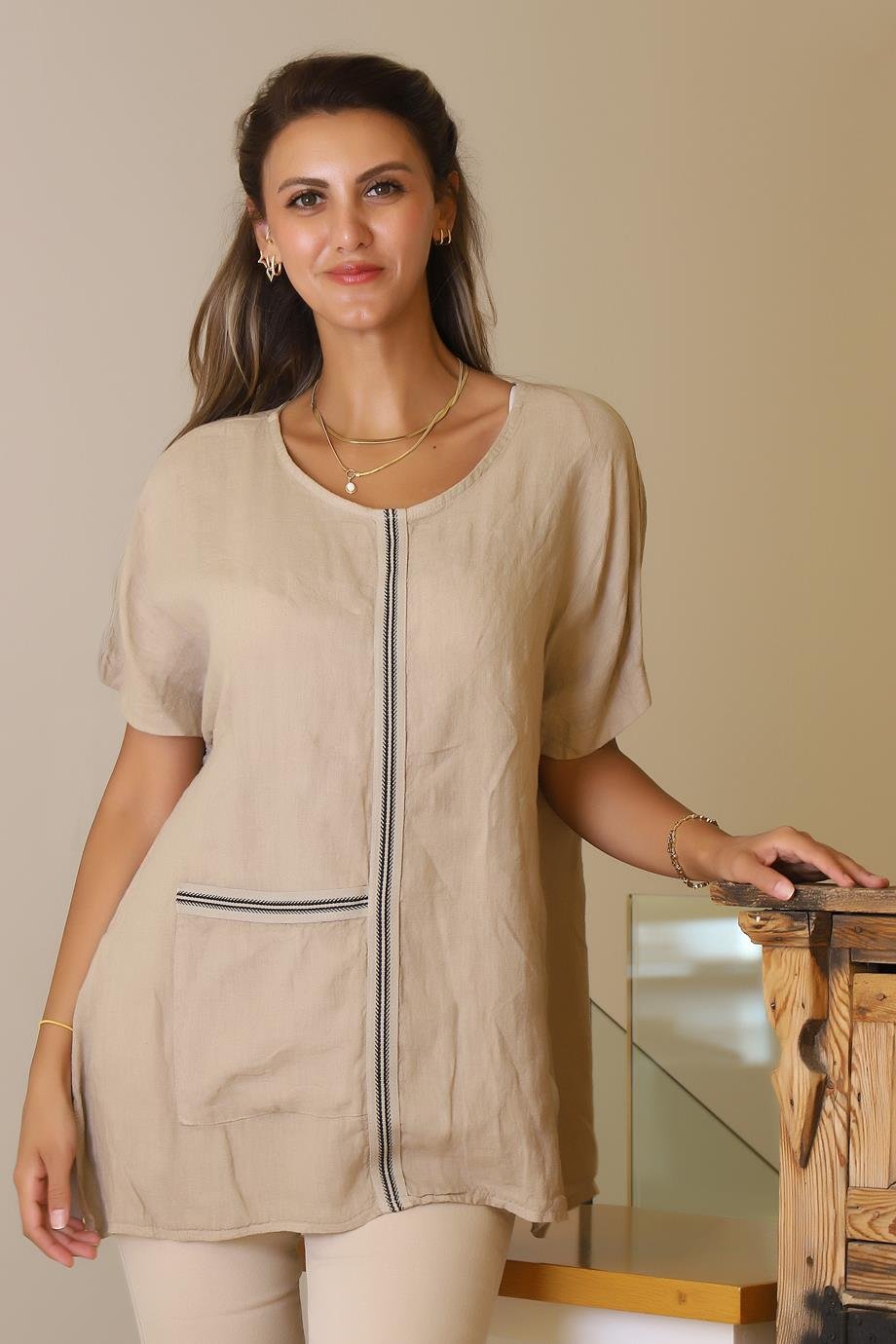 VELA13746-2Y5 VELA BLUZBEJ