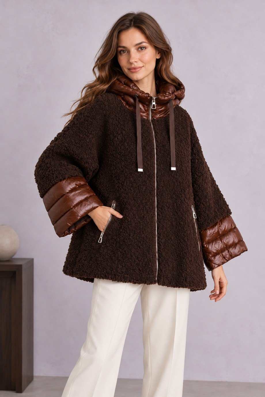 VELA2618-2K7 VELA MONT-KAHVE