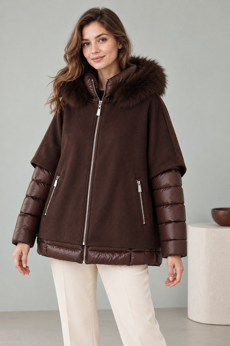 VELA2916-2K7 VELA MONT-KAHVE