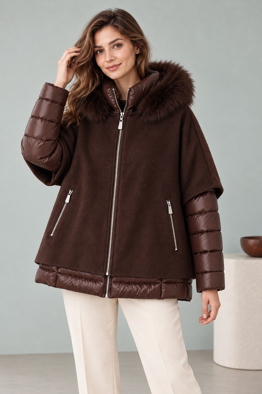 VELA2916-2K7 VELA MONT-KAHVE