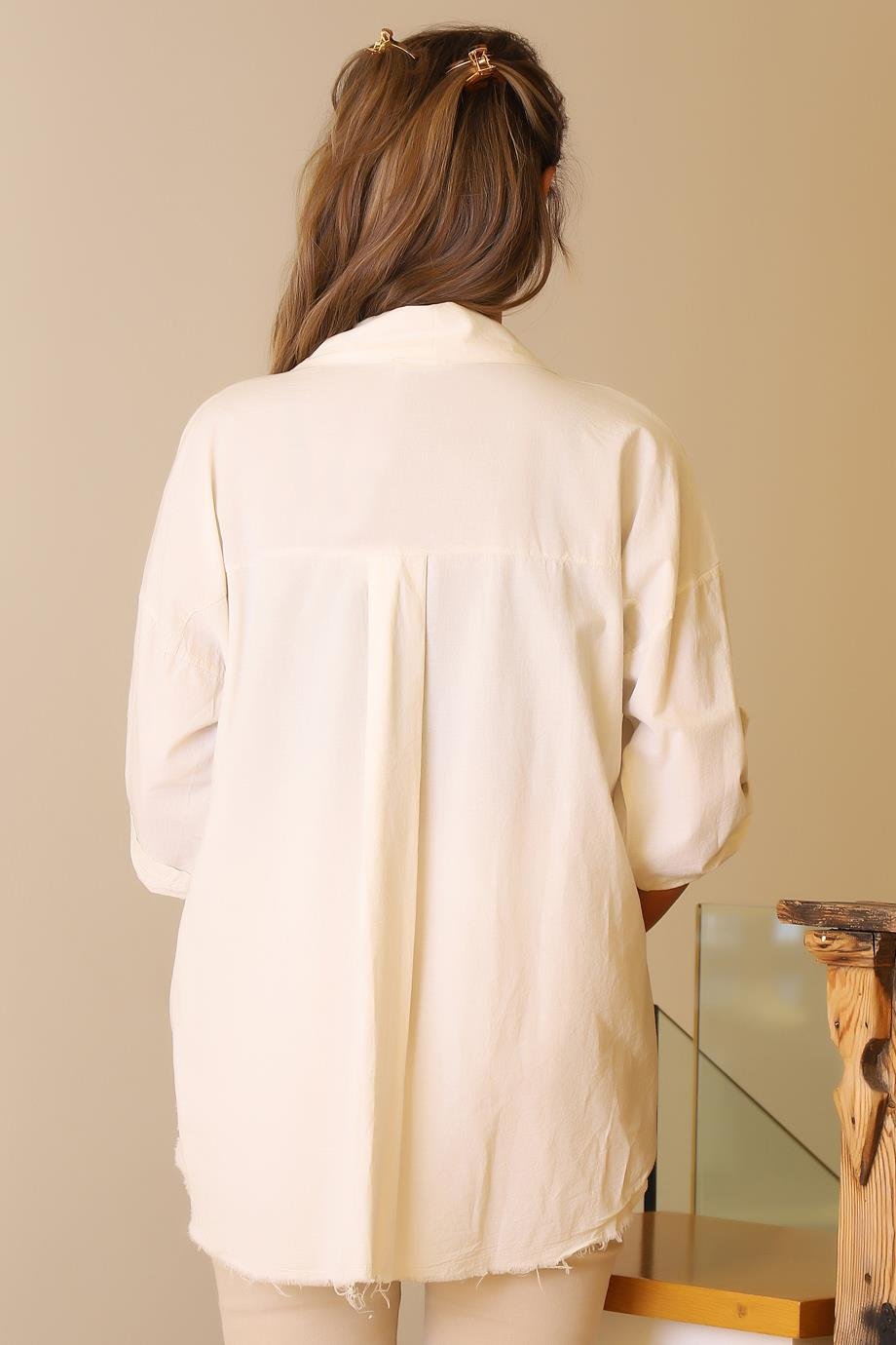 VELA55740-2Y5 VELA BLUZ+BEJ