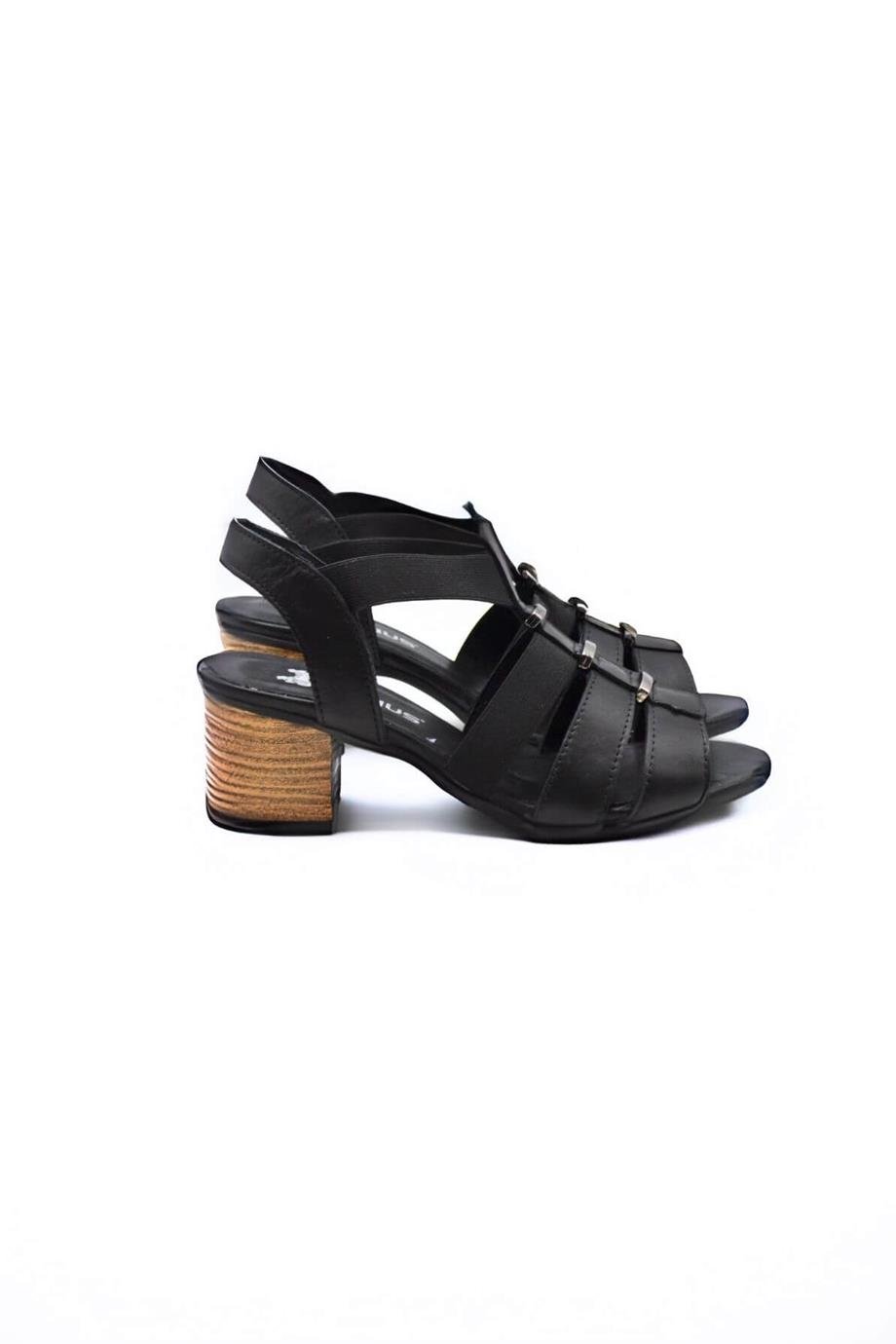 VENÜS1857227-2Y4 VENÜS SANDALETSİYAH