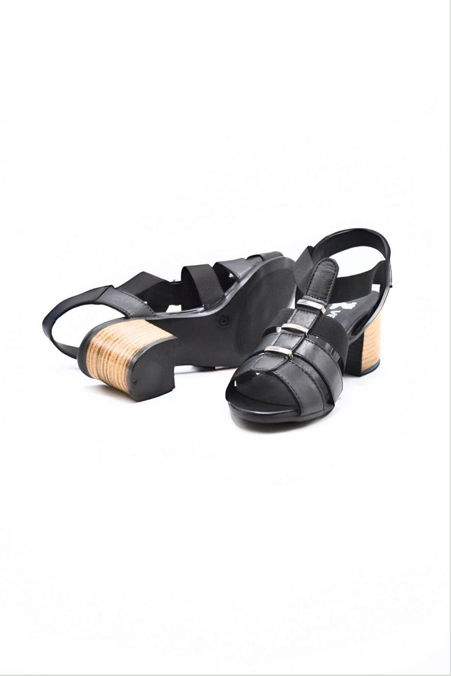 VENÜS1857227-2Y4 VENÜS SANDALETSİYAH