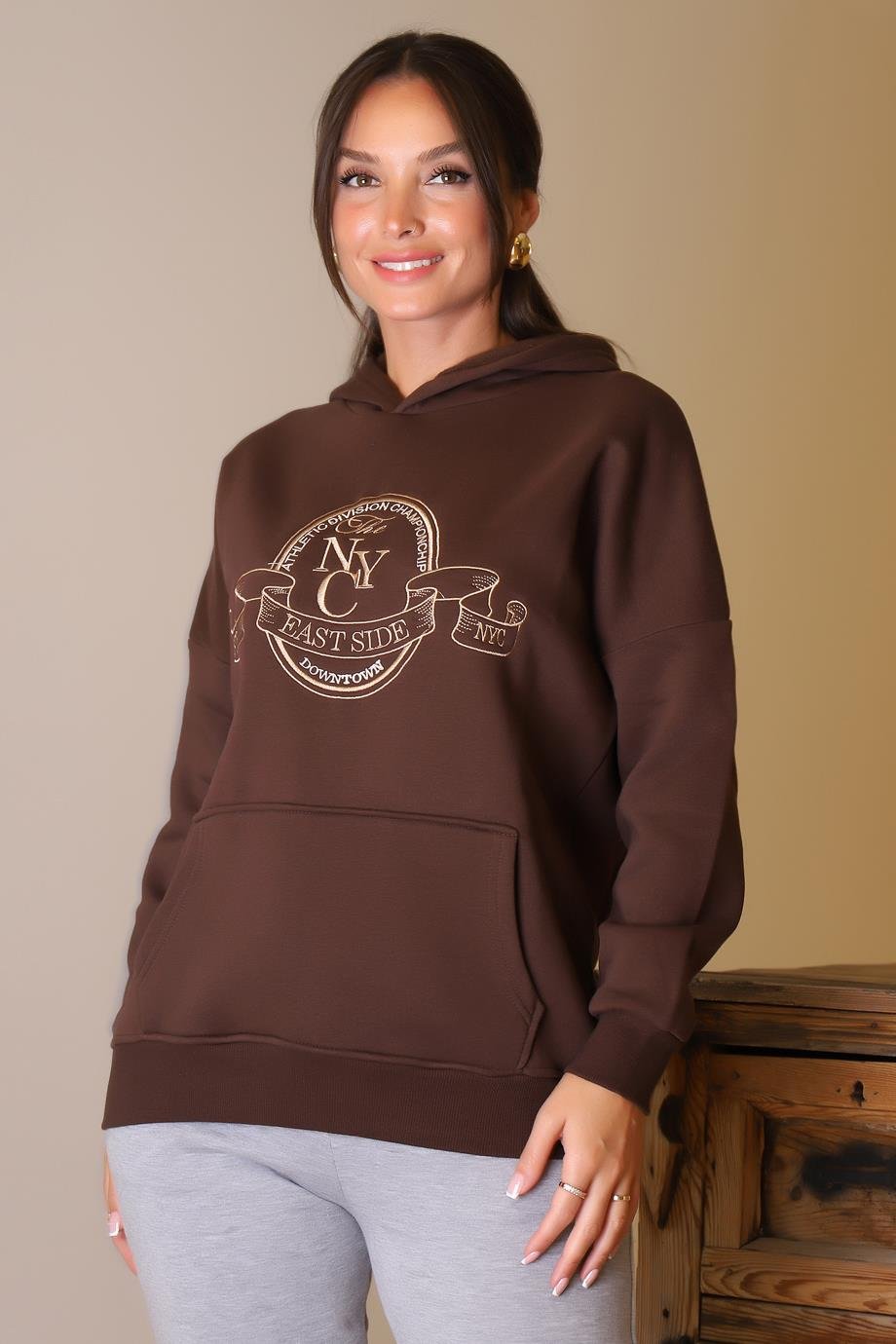 ZENTONİ3040-2K5 ZENTONİ SWEATKAHVE