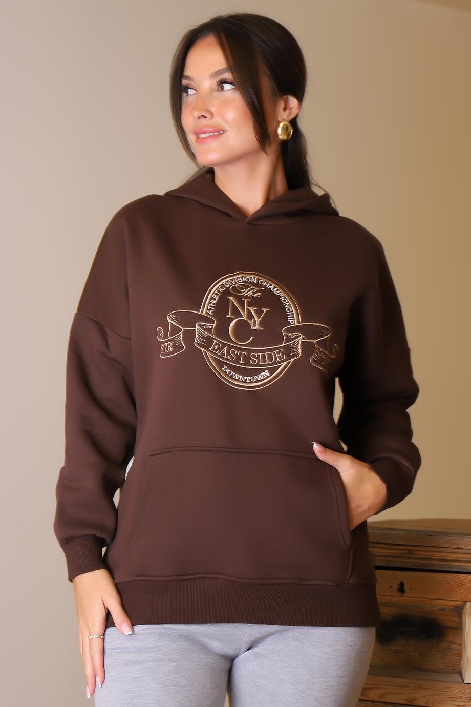 ZENTONİ3040-2K5 ZENTONİ SWEATKAHVE