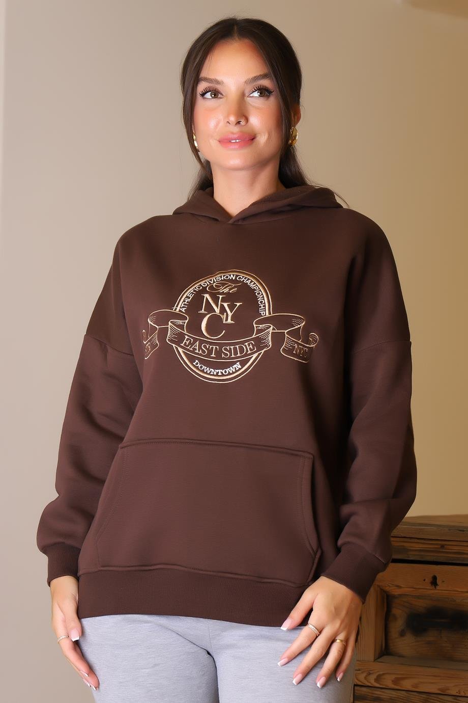 ZENTONİ3040-2K5 ZENTONİ SWEATKAHVE