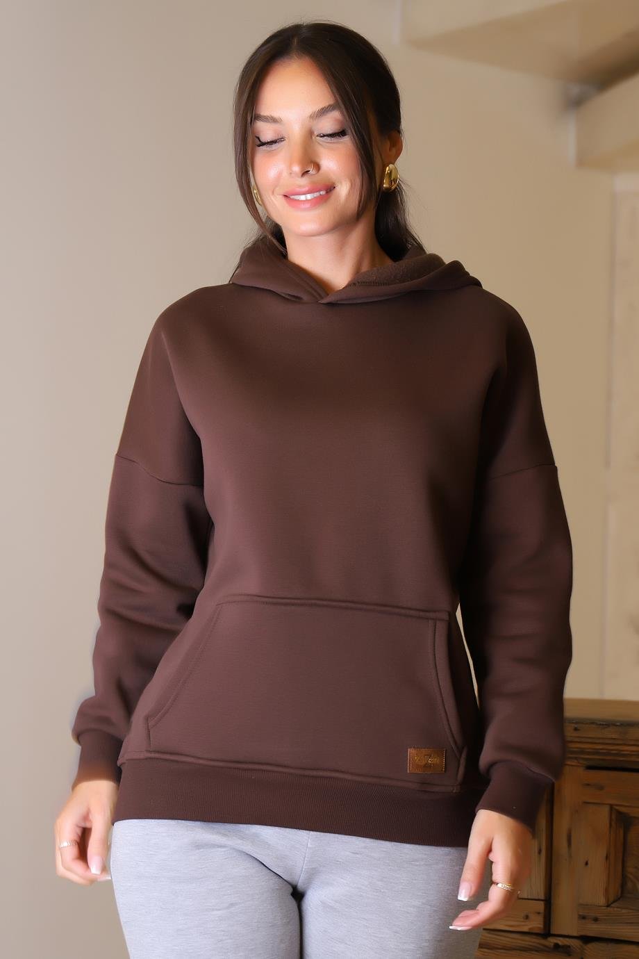 ZENTONİ3046-2K4 ZENTONİ SWEATKAHVE