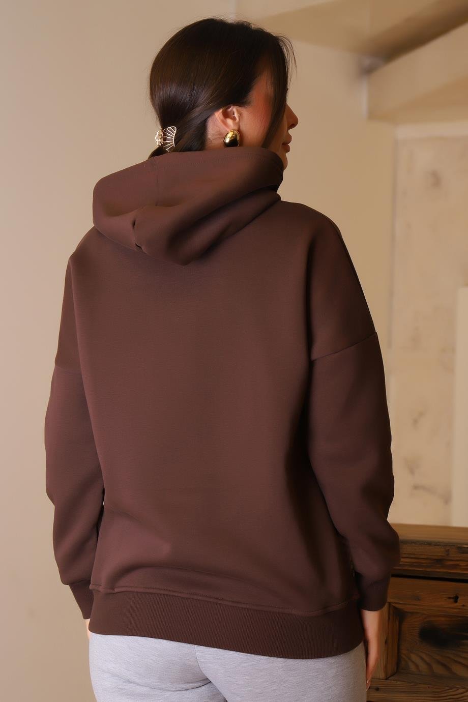 ZENTONİ3046-2K4 ZENTONİ SWEATKAHVE