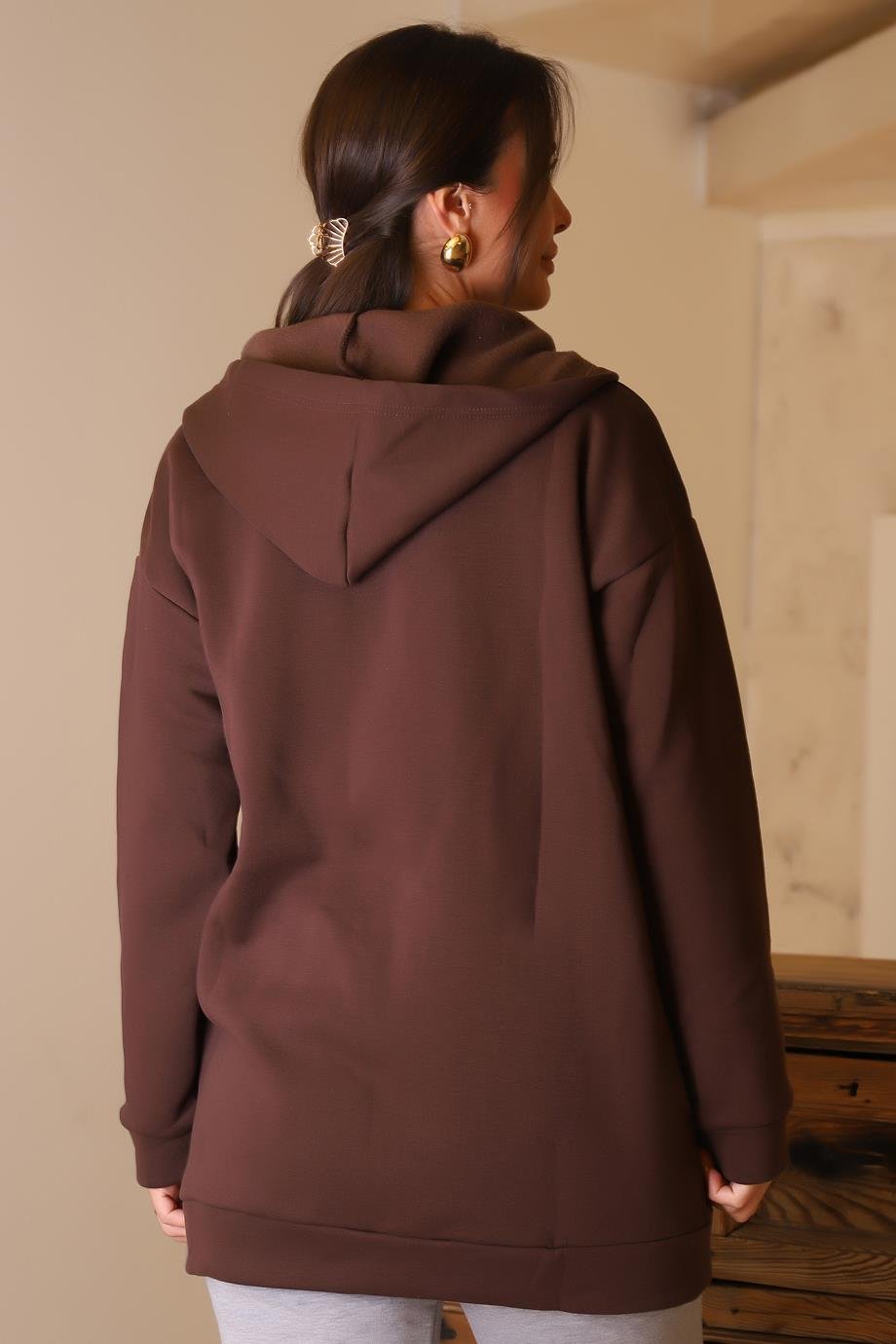 ZENTONİ3055-2K5 ZENTONİ  SWEATKAHVE