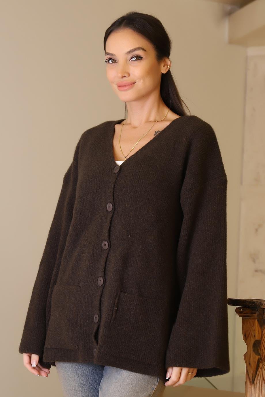 ZENTONİ7012-2K6 ZENTONİ HIRKA-KAHVE