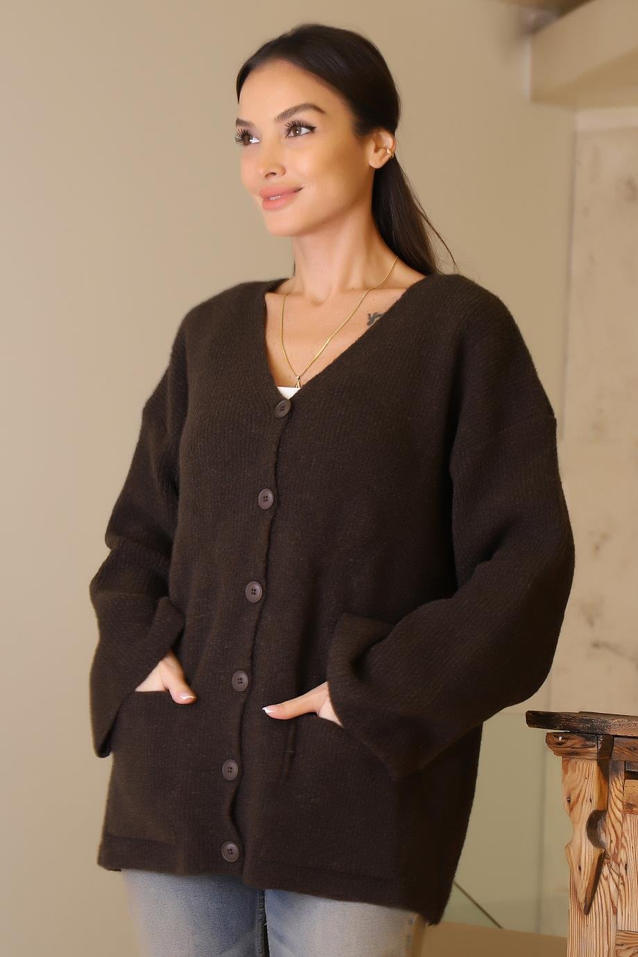 ZENTONİ7012-2K6 ZENTONİ HIRKA-KAHVE