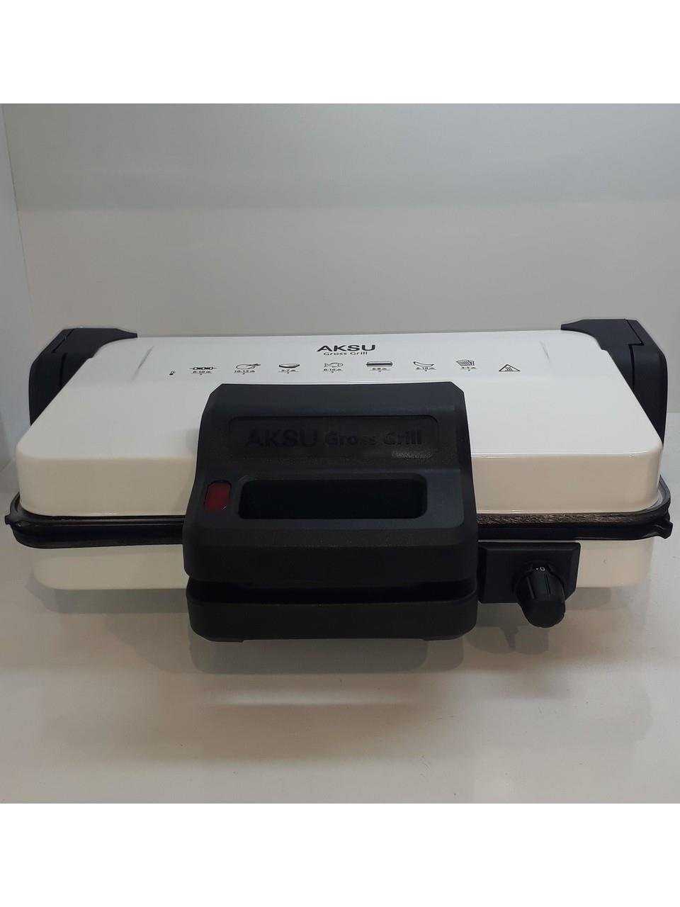 Aksu T32 Gross Grill 1800 W Tost Makinesi-Beyaz
