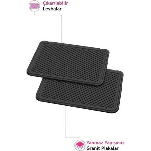 Altus Al 2213 G Siyah Tost Makinesi