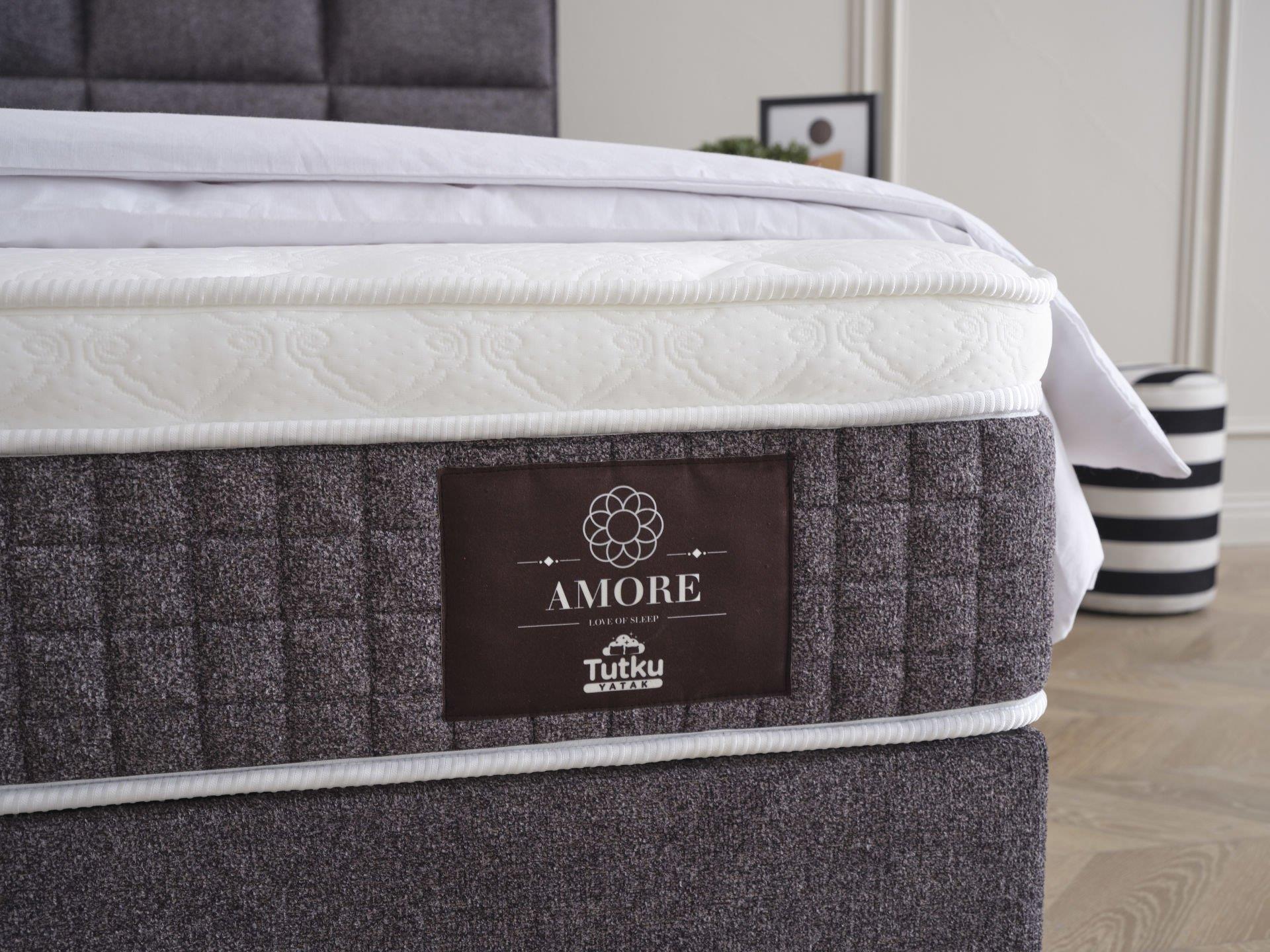 AMORE Kuş Tüyü Sünger Pocket Core Torba Yay Teknolojisi Yatak