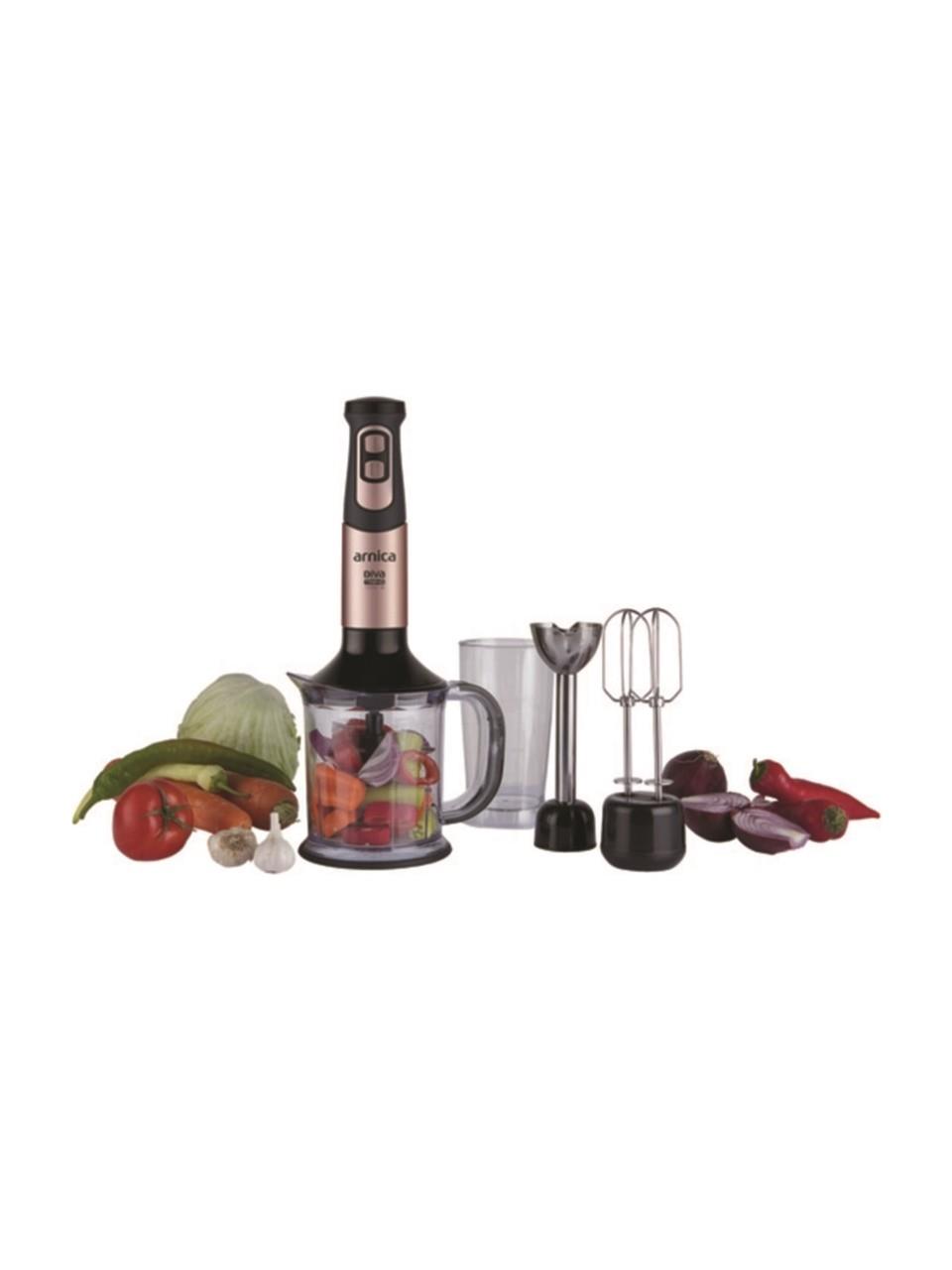 Arnica GH21595 Diva El Blender Seti - Siyah
