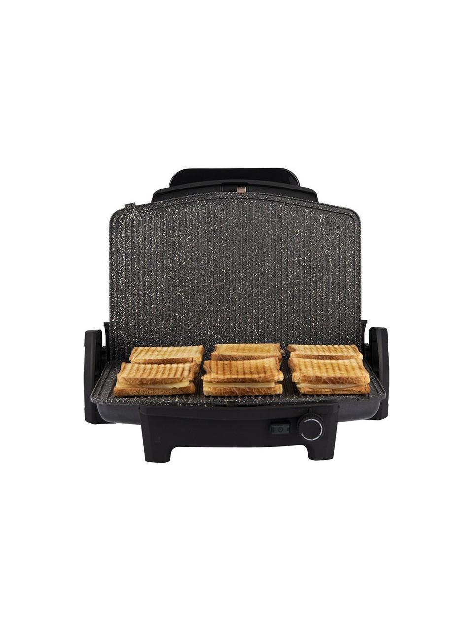 Arnica GH26262 Ayvalık Stil Tost Makinesi - Siyah