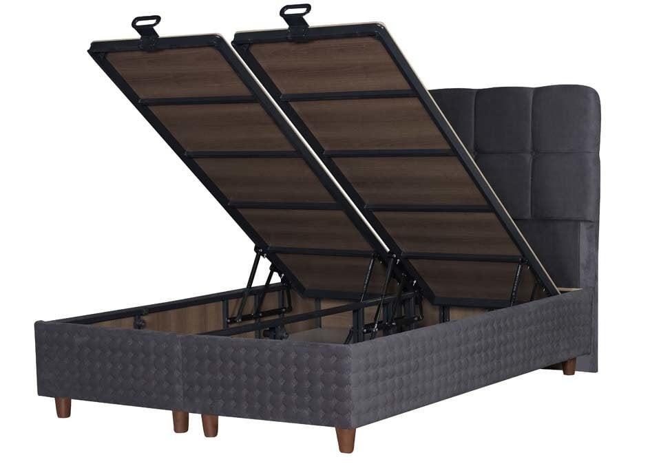 Begonya Pedli 4 Mevsim DSC Yay Ergonomik Yatak Seti