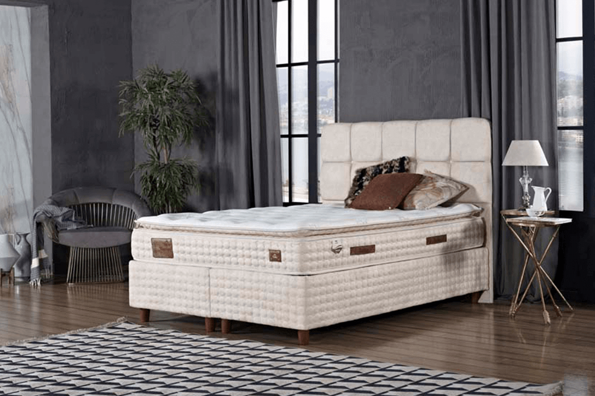 Begonya Pedli 4 Mevsim DSC Yay Ergonomik Yatak