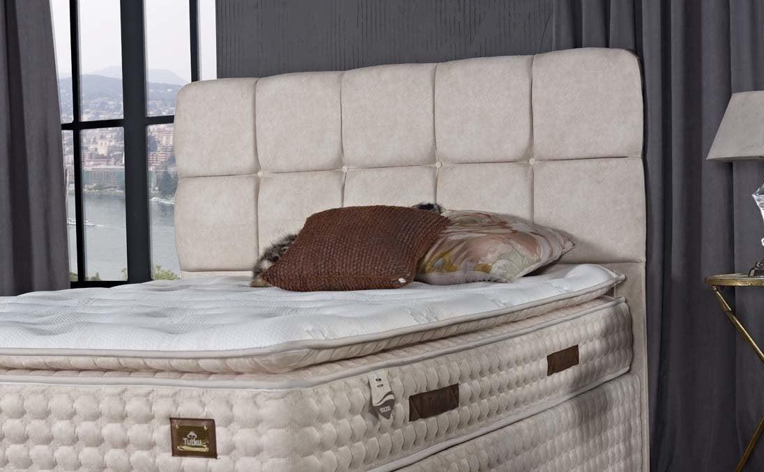 Begonya Pedli 4 Mevsim DSC Yay Ergonomik Yatak Seti