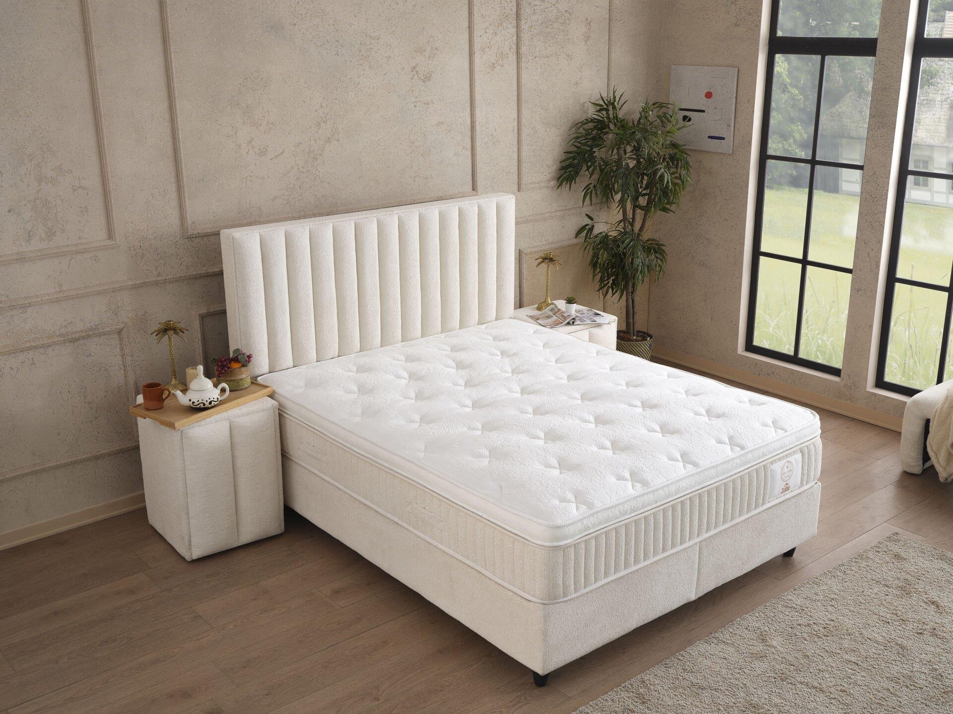 BELEZZA Fermuarlı Çıkarılabilir Pedli HDS Sünger Teknolojisi Yatak