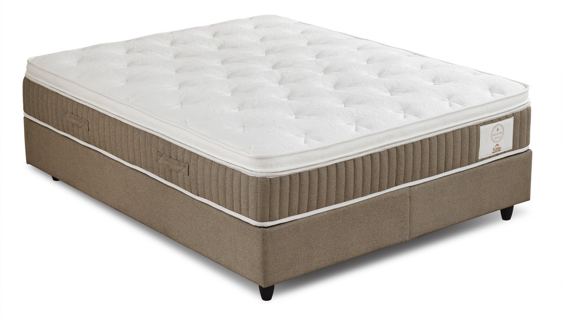 BELEZZA Fermuarlı Çıkarılabilir Pedli HDS Sünger Teknolojisi Yatak