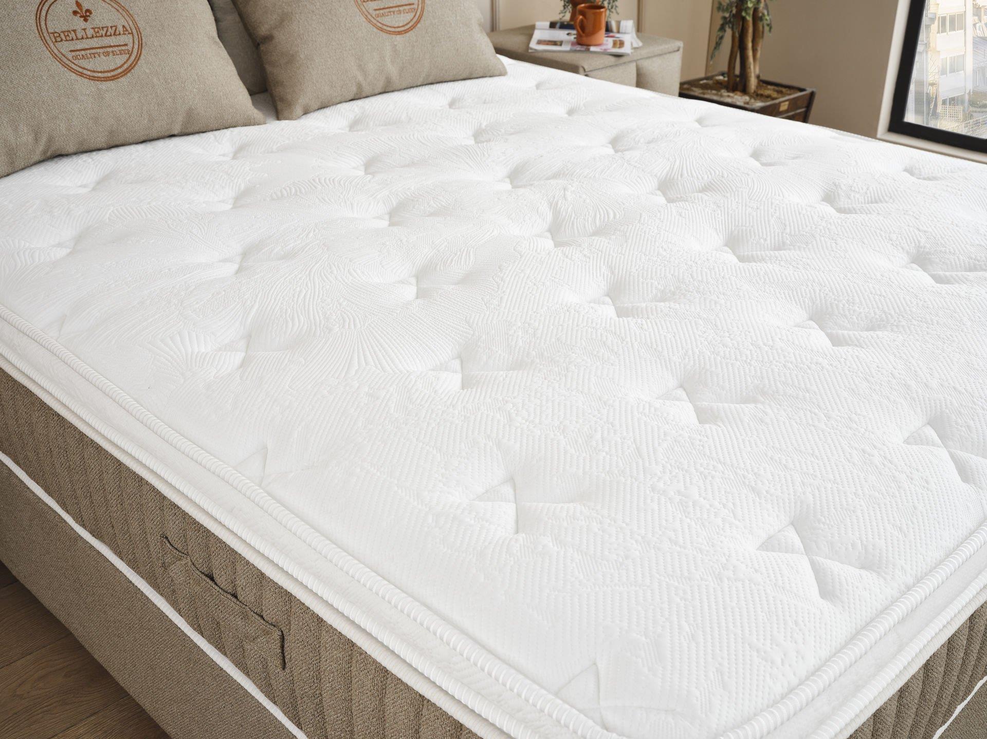 BELEZZA Fermuarlı Çıkarılabilir Pedli HDS Sünger Teknolojisi Yatak