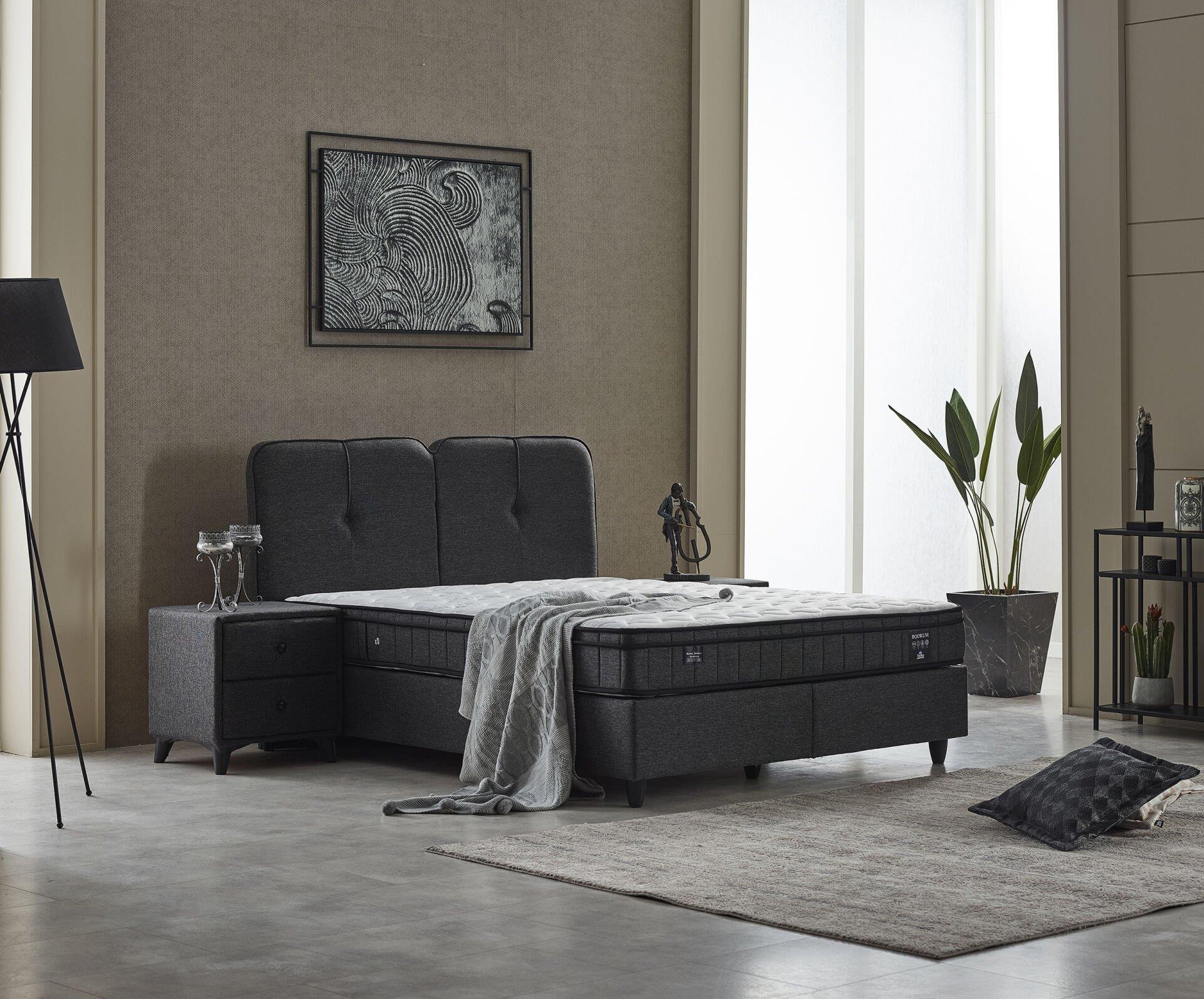 Bodrum DCS Dinamik Yay Sistemli Tek Yönlü Dört Mevsim Yatak