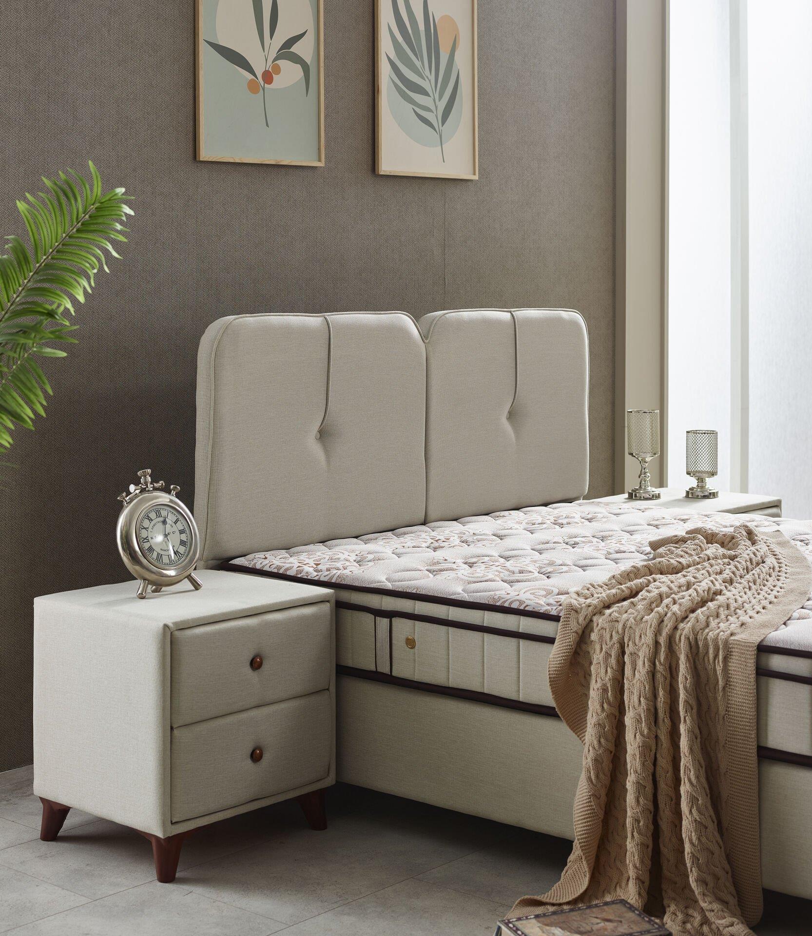 Bodrum DCS Dinamik Yay Sistemli Tek Yönlü Dört Mevsim Yatak