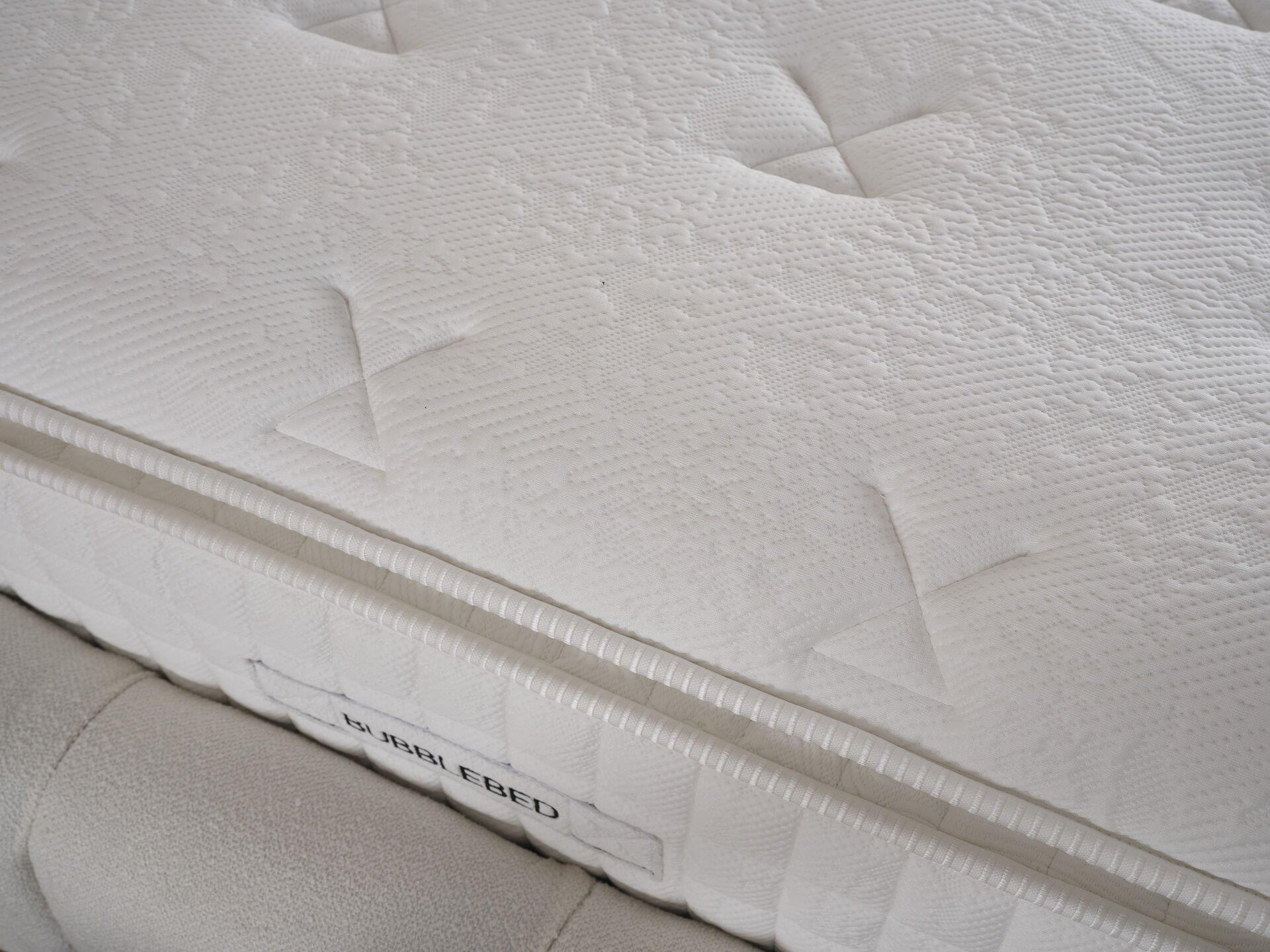 BUBBLEBED CloudDream Comfort Yatak Baza Başlık Seti – Bulut Yumuşaklığında Yatak, Sandıklı Hidrolik Baza, Dolgulu Başlık